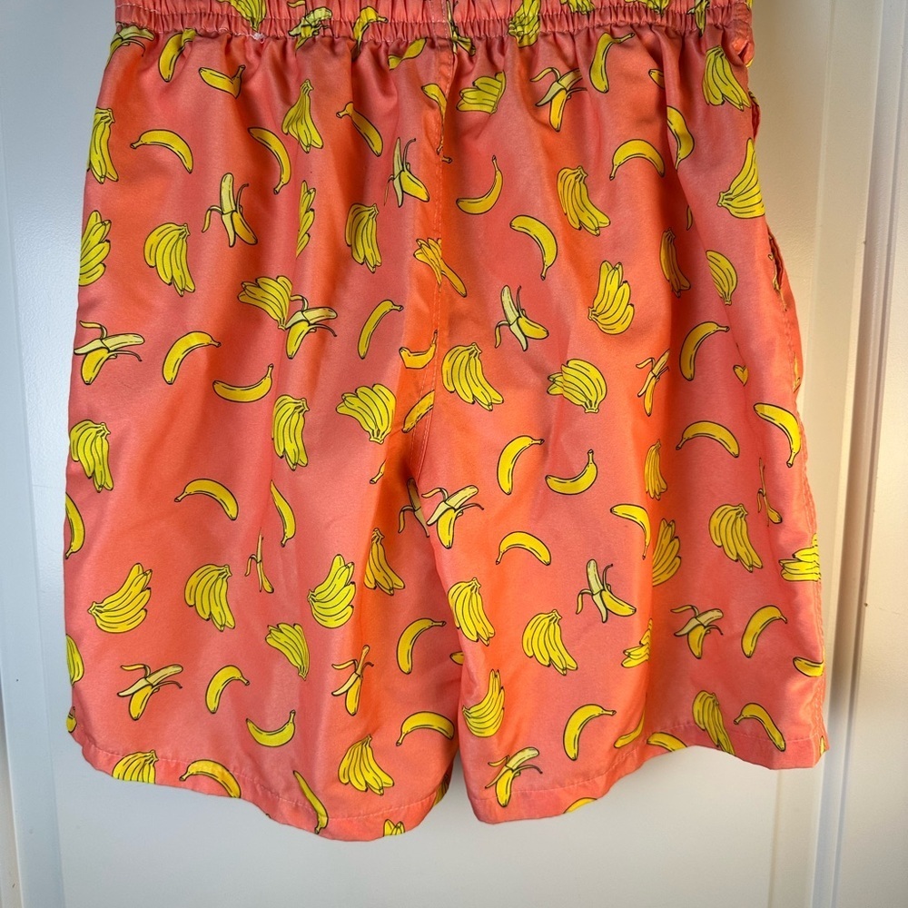 🍌 Banana Print Swim Shorts 🩳 NWOT - Picture 6 of 7
